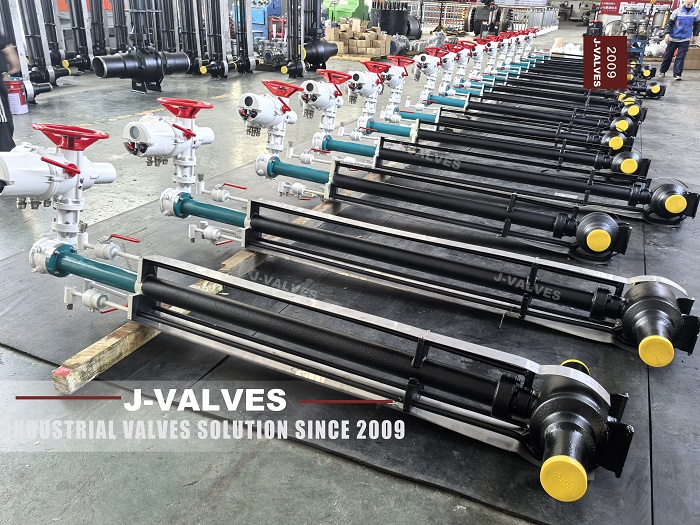 Electric Actuator Ultra-Low Temperature Fully Welded Extended Stem Ball Valve (2) Válvula de esfera de haste estendida totalmente soldada de temperatura ultrabaixa do atuador elétrico (2)