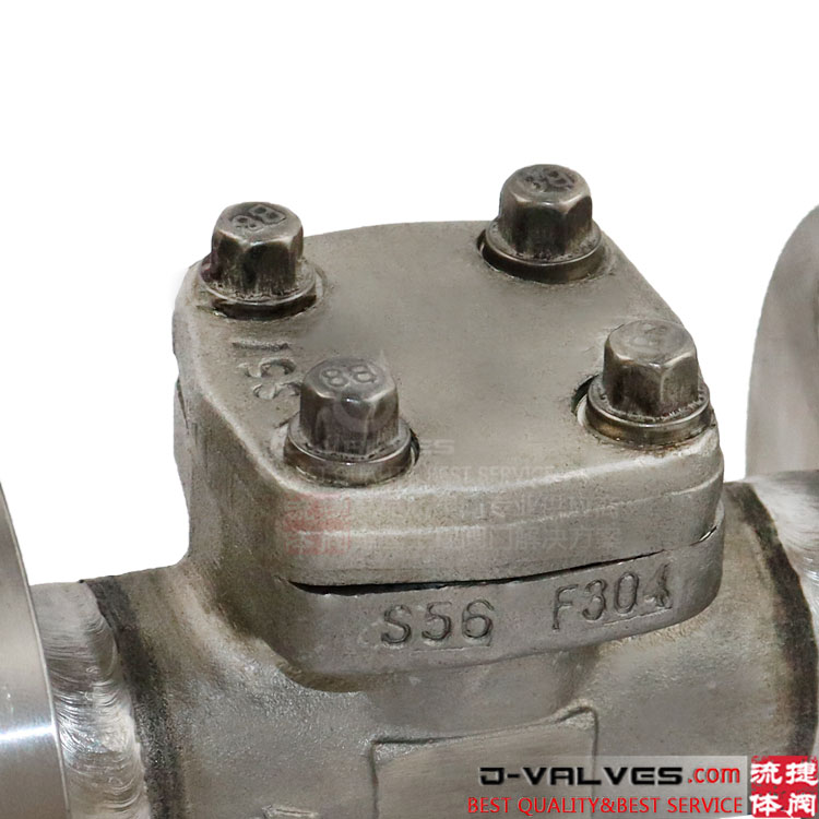 Swing tipo 800# f304 POREGD Válvula de retenção de flange de aço inoxidável