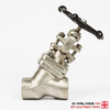 1500lb de alta pressão forjada aço inoxidável F316L Socket Solding Globe Valve