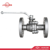 Produto de válvula industrial de qualidade fabricada na China J-válvulas de duas peças de alta pressão DN20 Cu5mcuc Flange Fim Nickel Ligal Ball Válvula para energia nuclear
