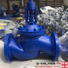 DIN PN40 PN16 F4 F5 Flangeed Flangeed RF Válvula de vedação abaixo