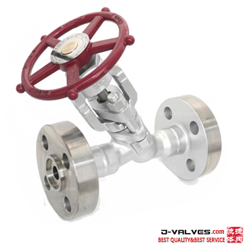 2500 lb de alta válvula de aço fogram f316l de flange rf y tipo Globe