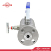 J-válvulas China Gas de controle 900lb RTJ & Thread Duplex Aço inoxidável DBB Válvula de esfera