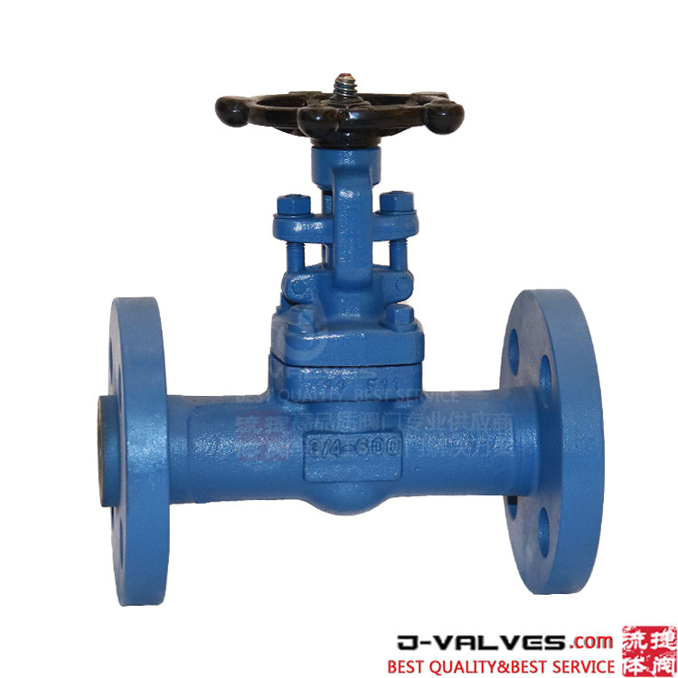 Integral forjado 3/4inch 600lb F11 F22 Cromo molibdênio Válvula de portão flangeada de aço
