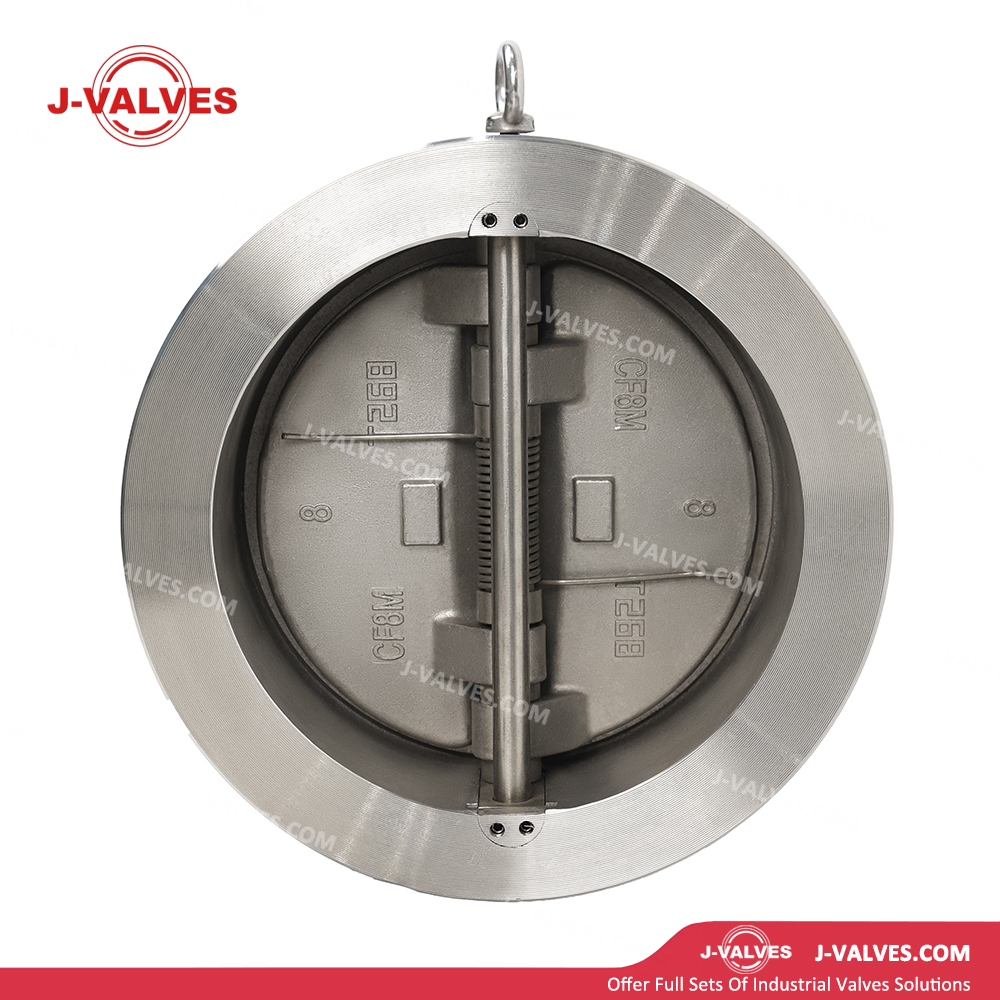 Produto de válvula industrial de qualidade fabricado na China J-válvulas inoxidáveis ​​cf8m de alta pressão tipo de wafer dupla válvula de retenção de placa dupla