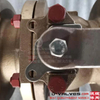 A alavanca de bronze C95800 operou a válvula de esfera de flange