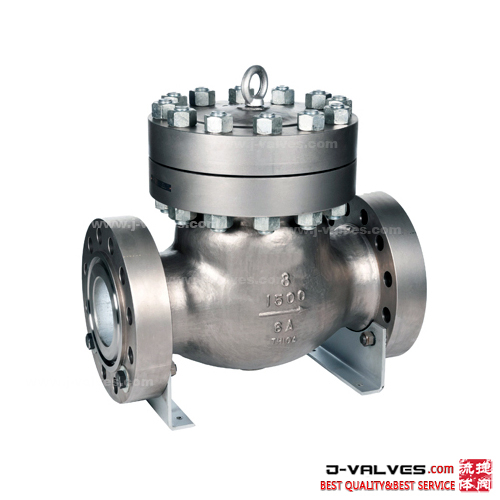 Duplex de aço inoxidável 2205 1500 lb Válvula de retenção de giro de alta pressão