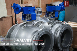 DN350 PN16 CF8 Two-piece Cast Steel Floating Ball Valve.jpg