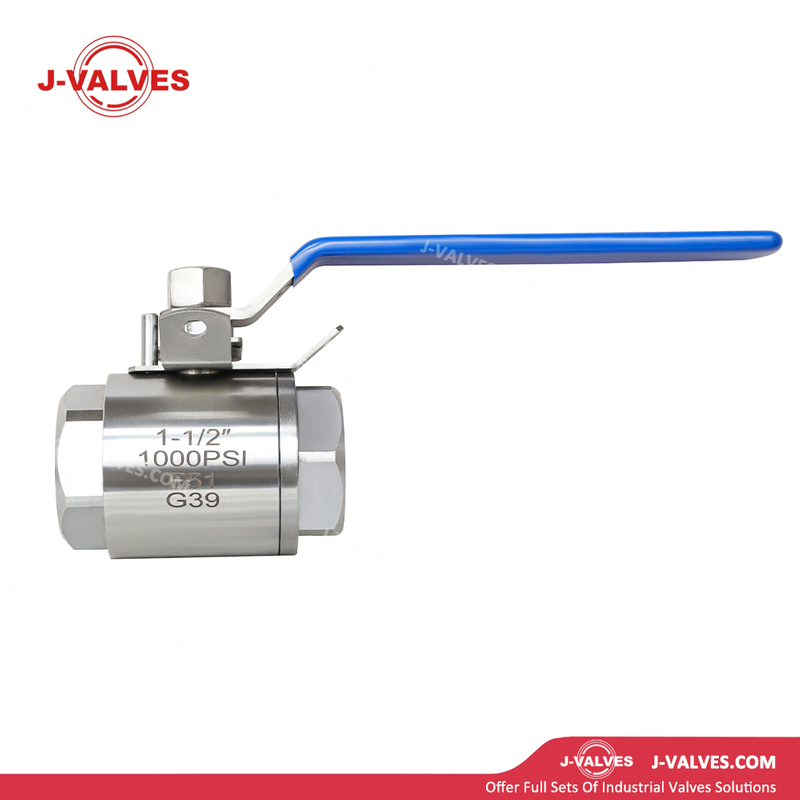 Produto de válvula industrial de qualidade fabricado na China J-válvulas 1-1/2 '' 1000psi duplex aço inoxidável F51 Fished 2pc Ball Válvula