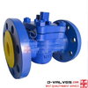 ANSI Tipo de flange de 150 lb Válvula de tampão PFA para gás