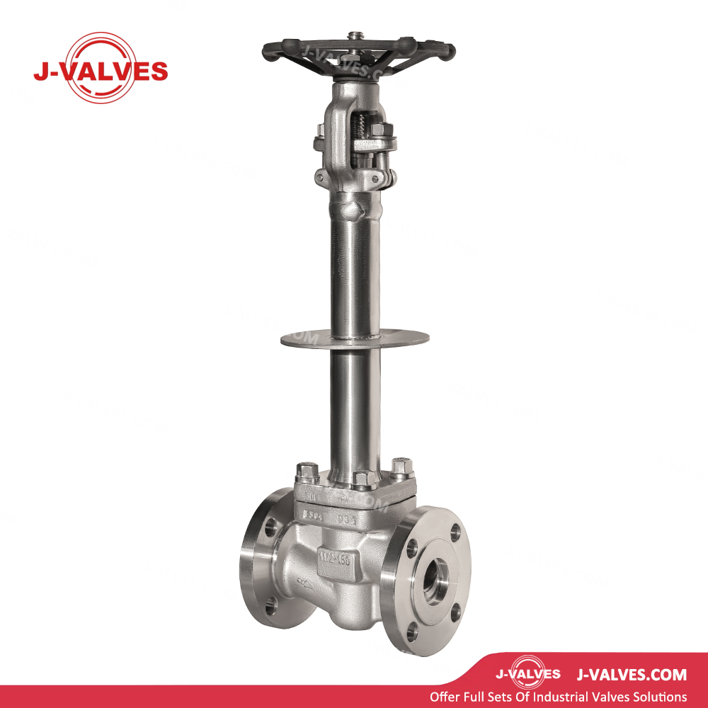 Produto de válvula industrial de qualidade fabricado na China J-válvulas 150 lb rf de baixa temperatura de aço F304 Válvula globo de haste estendida