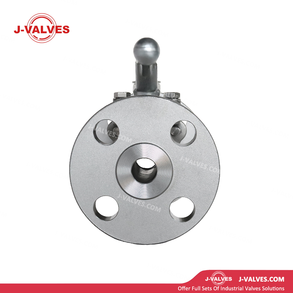 Produto de válvula industrial de qualidade fabricada na China J-válvulas de duas peças de alta pressão DN20 Cu5mcuc Flange Fim Nickel Ligal Ball Válvula para energia nuclear