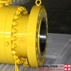API 6D 3PC Flange Carbono aço montado Válvula de esfera montada