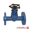 Integral forjado 3/4inch 600lb F11 F22 Cromo molibdênio Válvula de portão flangeada de aço