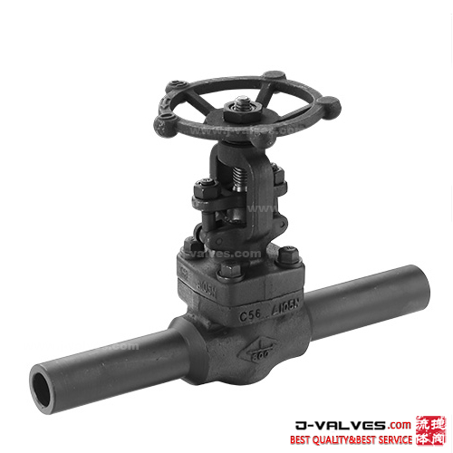 Válvula de soldagem de aço forjada de 100 mm soldada de 100 mm