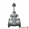 API600 36 polegadas 300 lb Aço inoxidável CF8 Válvula de flange com operação de engrenagem