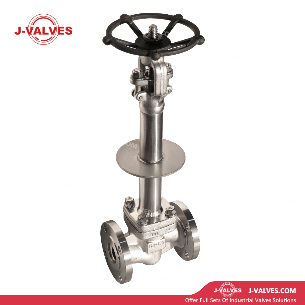 Produto de válvula industrial de qualidade fabricado na China J-válvulas 150 lb rf de baixa temperatura de aço F304 Válvula globo de haste estendida