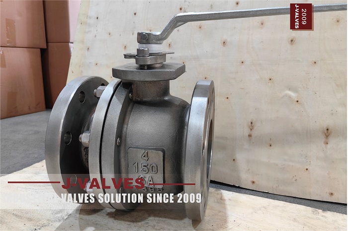 American Standard Duplex Aço Flange Ball Válvula (5)