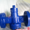 ANSI Tipo de flange de 150 lb Válvula de tampão PFA para gás