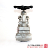 1/2 polegada de 800 lb aço inoxidável F316L Válvula de porta NPT rosqueada