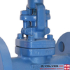 Integral forjado 3/4inch 600lb F11 F22 Cromo molibdênio Válvula de portão flangeada de aço