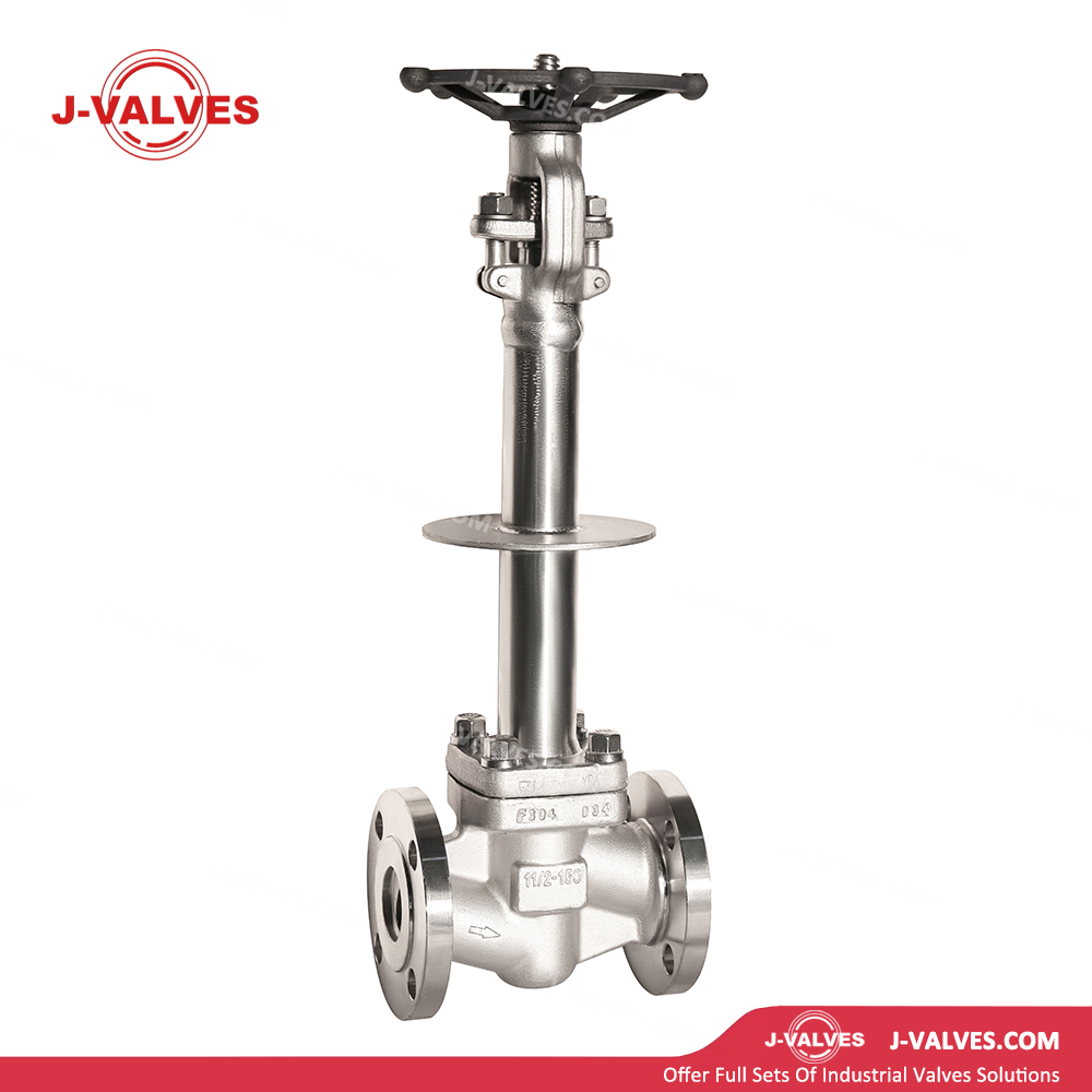 Produto de válvula industrial de qualidade fabricado na China J-válvulas 150 lb rf de baixa temperatura de aço F304 Válvula globo de haste estendida