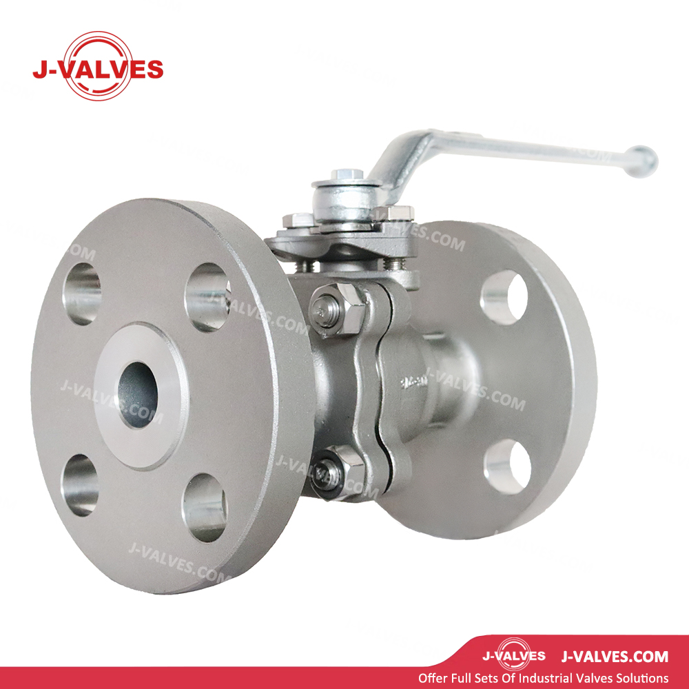 Produto de válvula industrial de qualidade fabricada na China J-válvulas de duas peças de alta pressão DN20 Cu5mcuc Flange Fim Nickel Ligal Ball Válvula para energia nuclear