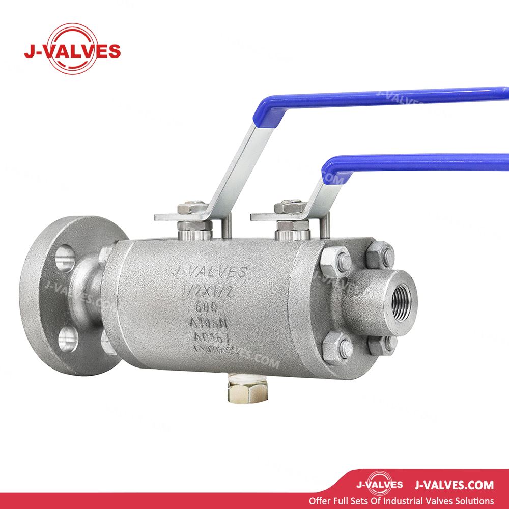 J-válvulas China Gas de controle 900lb RTJ & Thread Duplex Aço inoxidável DBB Válvula de esfera