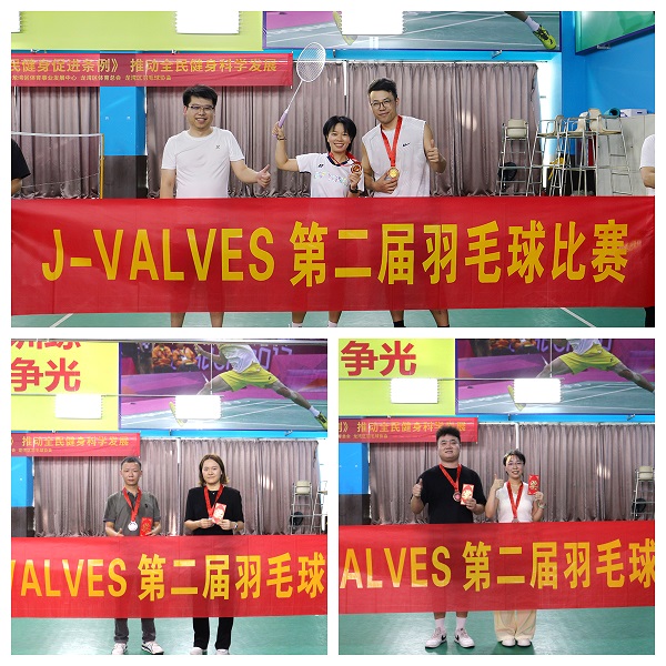 O segundo J-VALVES competição de badminton5