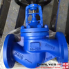 DIN PN40 PN16 F4 F5 Flangeed Flangeed RF Válvula de vedação abaixo