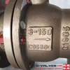 A alavanca de bronze C95800 operou a válvula de esfera de flange