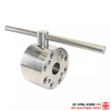 A alavanca opera a aço forjado F316 Wafer Ball Valve