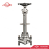 Produto de válvula industrial de qualidade fabricado na China J-válvulas 150 lb rf de baixa temperatura de aço F304 Válvula globo de haste estendida