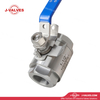Produto de válvula industrial de qualidade fabricado na China J-válvulas 1-1/2 '' 1000psi duplex aço inoxidável F51 Fished 2pc Ball Válvula