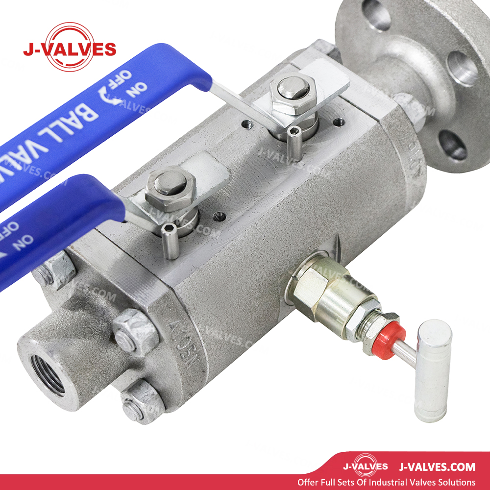 J-válvulas China Gas de controle 900lb RTJ & Thread Duplex Aço inoxidável DBB Válvula de esfera