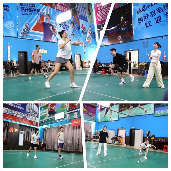 O segundo J-VALVES competição de badminton1