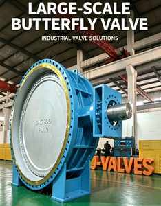 DN2800 PN10 WCB triple eccentric flange butterfly valves.jpg