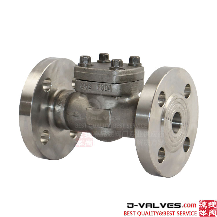 Swing tipo 800# f304 POREGD Válvula de retenção de flange de aço inoxidável