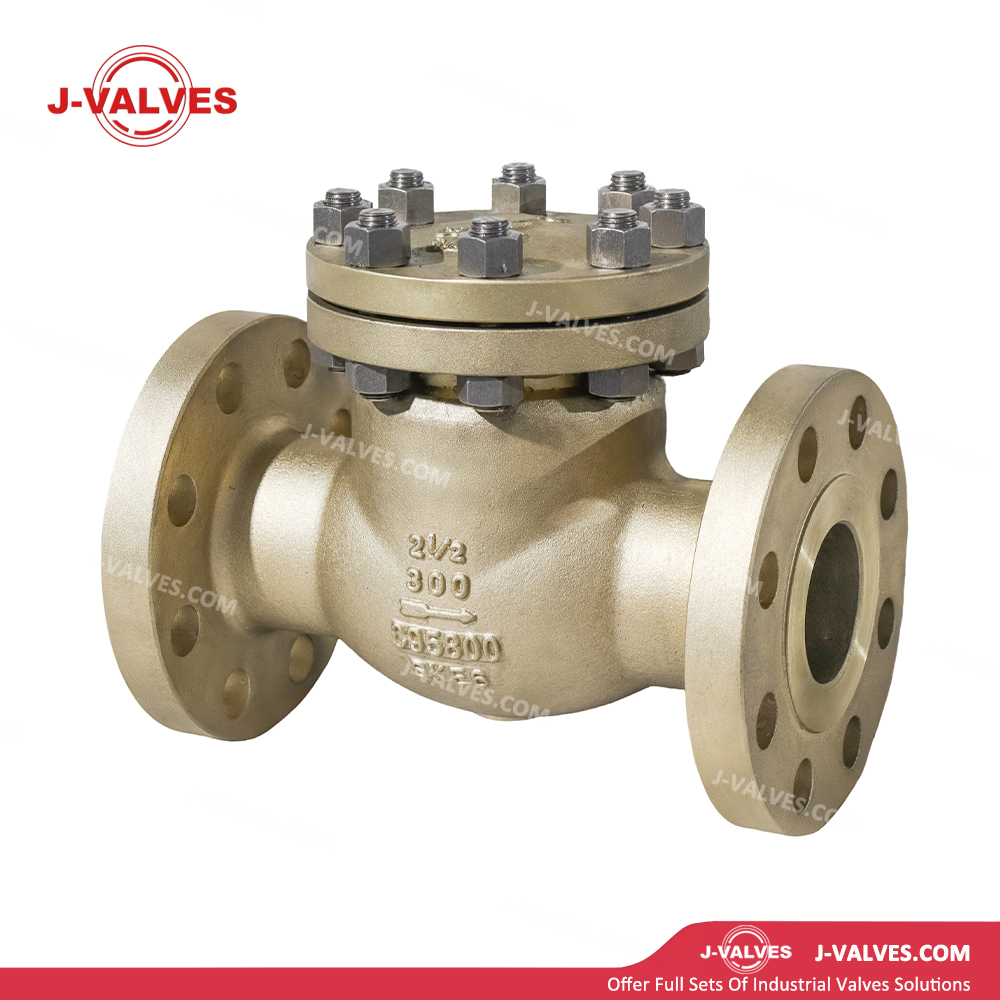 V&aacute;lvula de reten&ccedil;&atilde;o de 2,5'300LB C95800