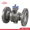 Válvulas J-válvulas J de 6*4 polegadas ANSI Classe 300 Carbono Capinho parafusado WCB com flange superior FLANGE CURTO ENGRENAGEM DE FLANGE/Operação elétrica/pneumática 2pc Reduza a válvula de esfera montada em furo